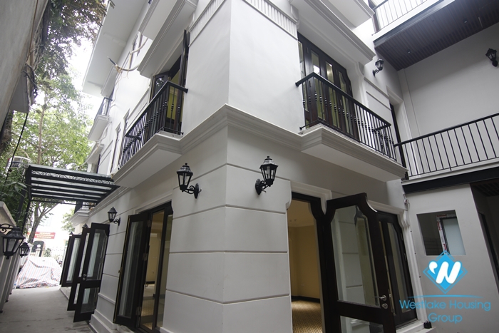 The newly renovated villa for rent in Hoan Kiem is suitable for living, business or office